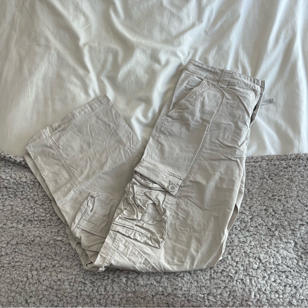 Garage Cargo Pants - Cream